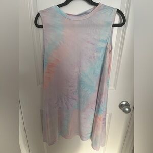 Tie-Dye Sleeveless Dress